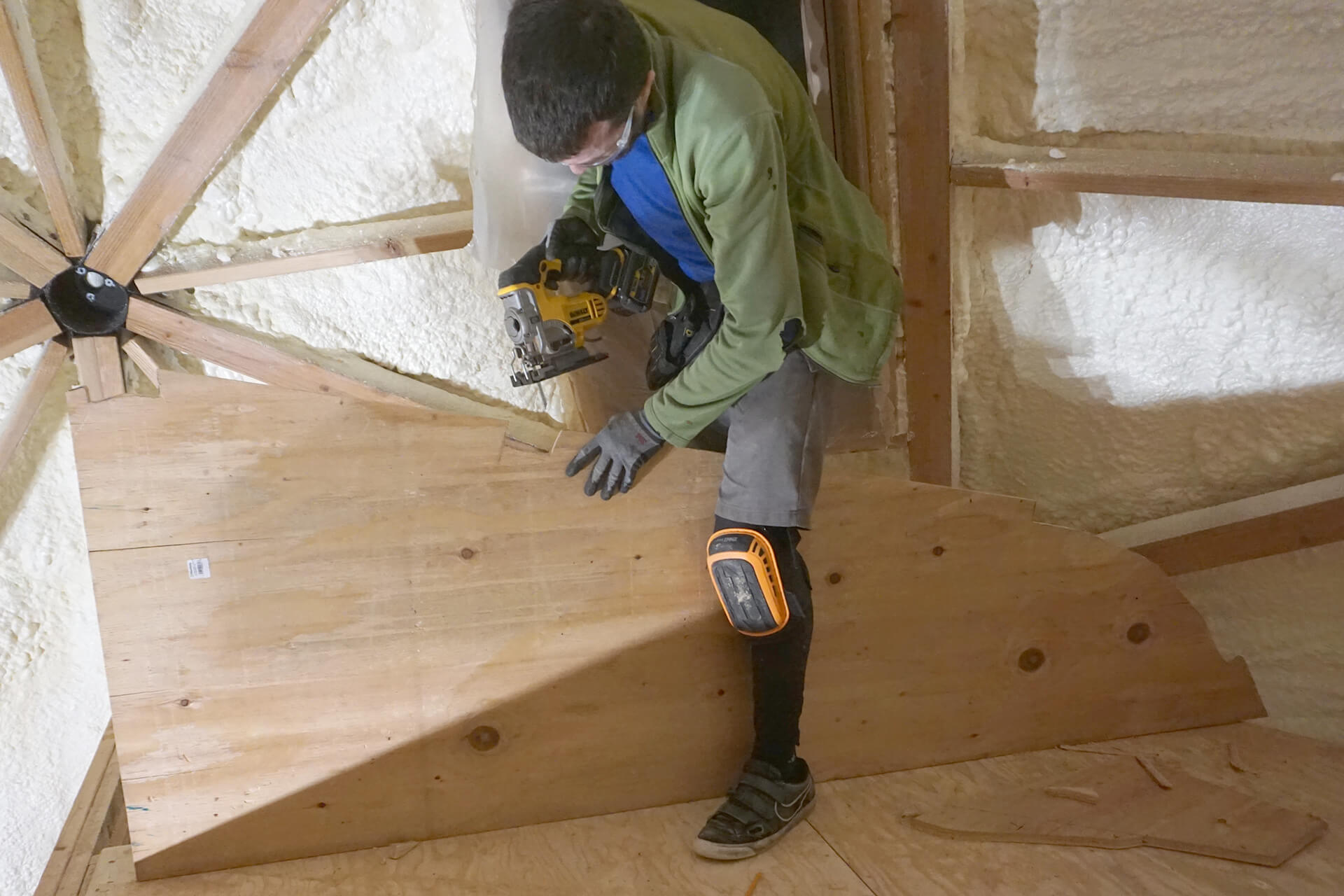 Room framing subfloor photo number 06.