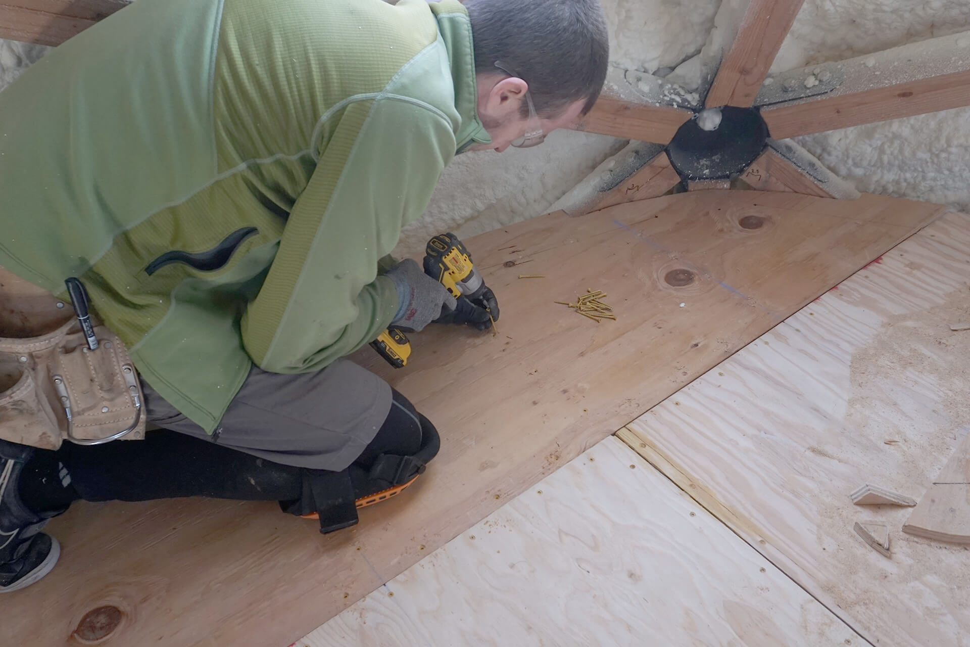 Room framing subfloor photo number 10.