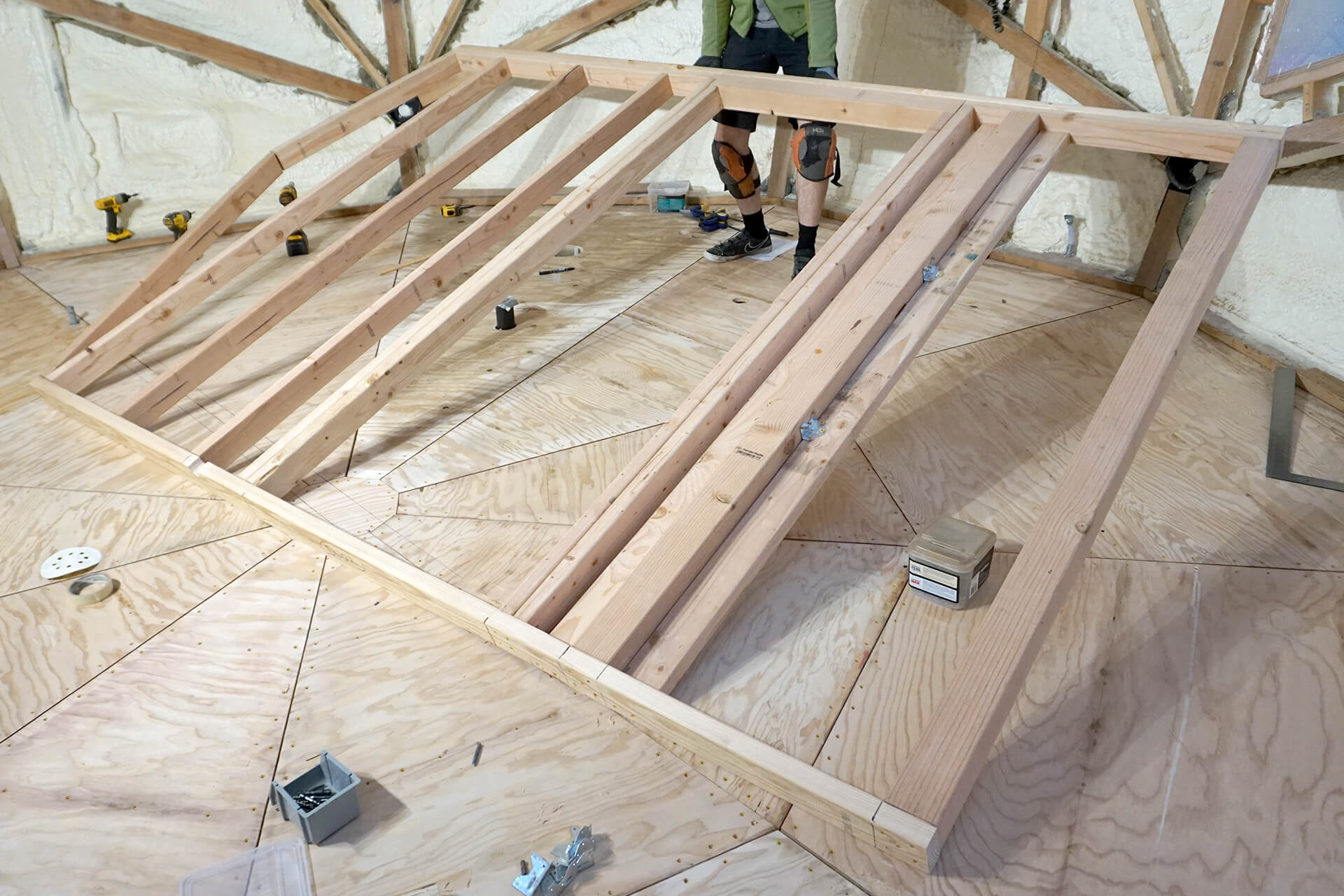 Room framing walls photo number 05.